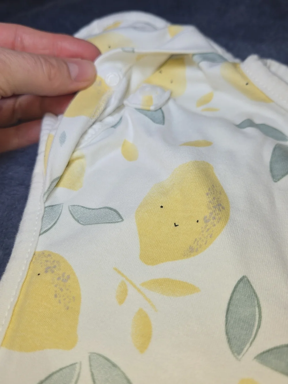 Lemon Print Swaddle Sleep Sack -